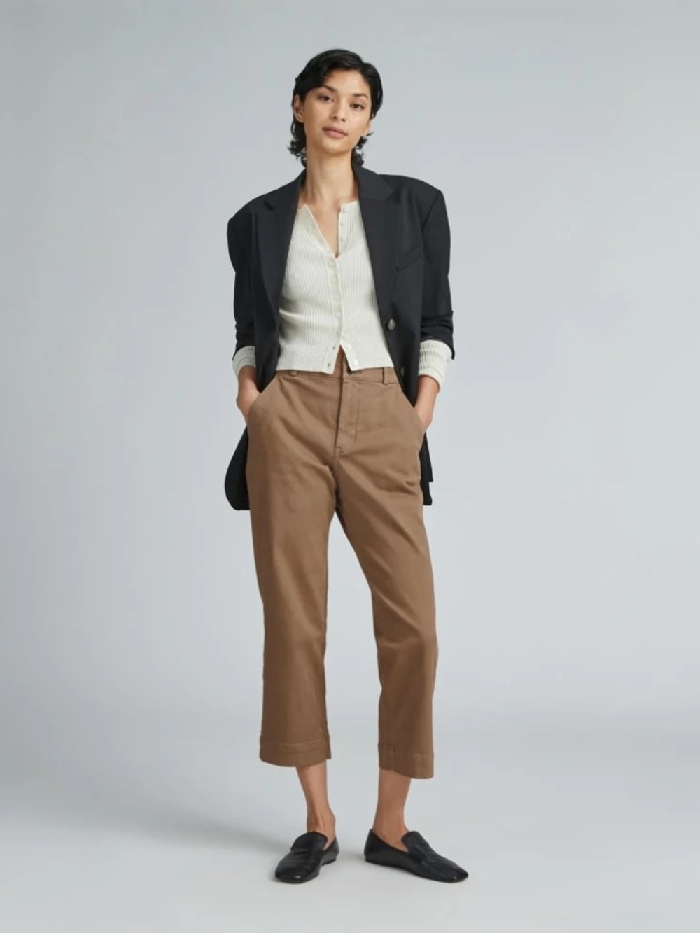 Everlane Toasted Coconut Organic Straight-Leg Pant Chinos